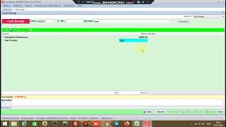 Cash Receipt entry in Gas Agency Software System for LPG Distributors - Hindi screenshot 4