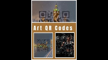 Unveiling the Artistic Revolution: Discover the Magic of Art QR Codes!  #qrcodeart #artrevolution