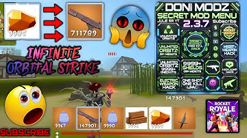 DONI MODZ 2.3.7 💥 - EPIC HACKS - ROCKET ROYALE HACK GAMEPLAY!🔥