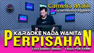 PERPISAHAN - Karaoke Nada Wanita ( CAMELIA MALIK)