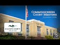 Gillespie County Commissioners Court Meeting - November 3 2025