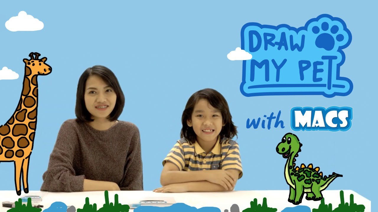  Menggambar Hewan Kesayangan  Bersama Jason Draw My Pet 