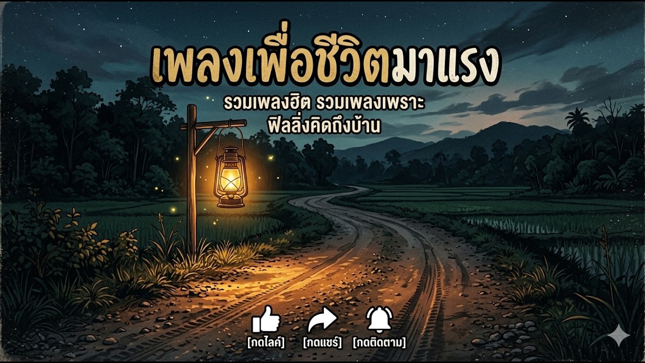 รวมเพลงเพื่อชีวิต เปิดฟังในวงเหล้า ฟังเวลาขับรถ