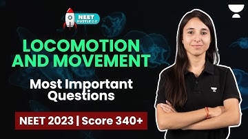 Locomotion and Movement | One Shot | Most Important Questions | Biology | NEET 2023