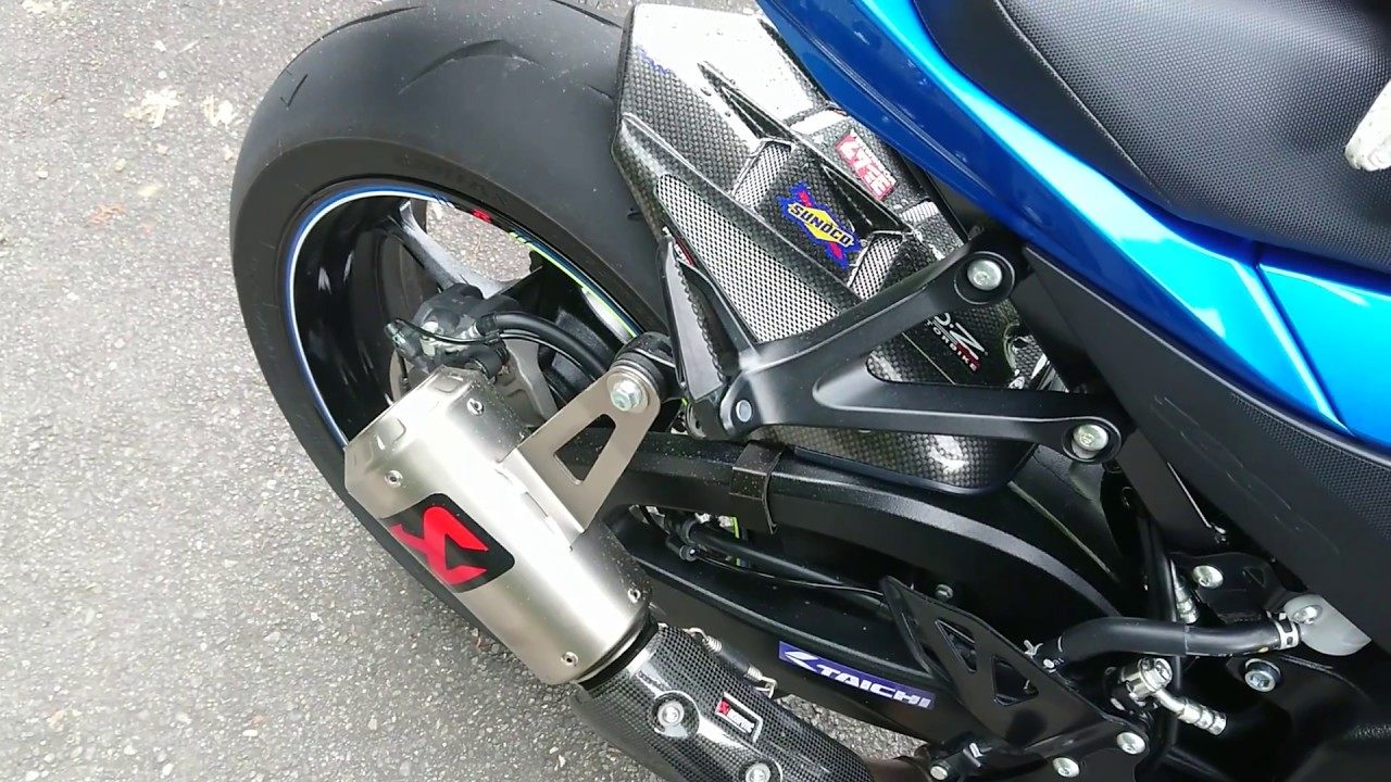 GSX-R1000R 2018 ｱｸﾗﾎﾟﾋﾞｯﾁ ｽﾘｯﾌﾟｵﾝ GPﾀｲﾌﾟ 排気音