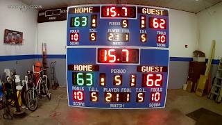 Daktronics Wireless Uniview LED Basketball Scoreboards For Sale On Ebay screenshot 2