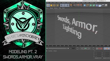 Tutorial: Modeling Pt. 2 "Swords,Armor,Vray" by Qehzy