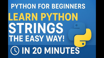 🐍 Master Python String Functions in 20 Minutes | Python for Absolute Beginners