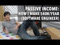 Passive Income: How I make $40,000/year doing nothing (software engineer edition)