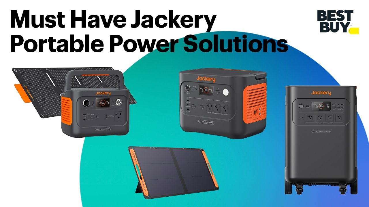 Must-Have Jackery Portable Power Solutions