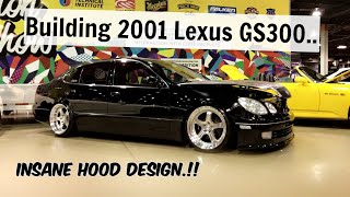 My Lexus gs300 build | Crazy Custom Hood Paint Job