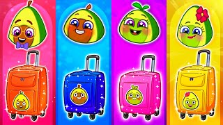 Avocado Kids Plays With Colorful Luggage Suitcases Toys Kids Cartoon By Pit & Penny Stories