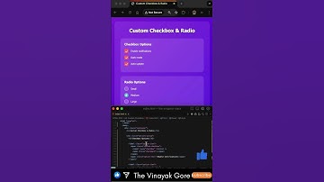 ✅ Custom Checkboxes in CSS ! ☑️ | #shorts #htmlcss #javascript #codingshorts