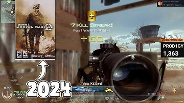 MW2 In 2024 is EASY:(35-1) "YOU CAN RUN BUT YOU CANNOT HIDE" Nuke on Afghan TDM!