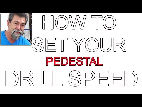 Drill Press Speed Chart Wood Magazine