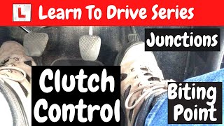 Clutch control at junctions and crossroads
