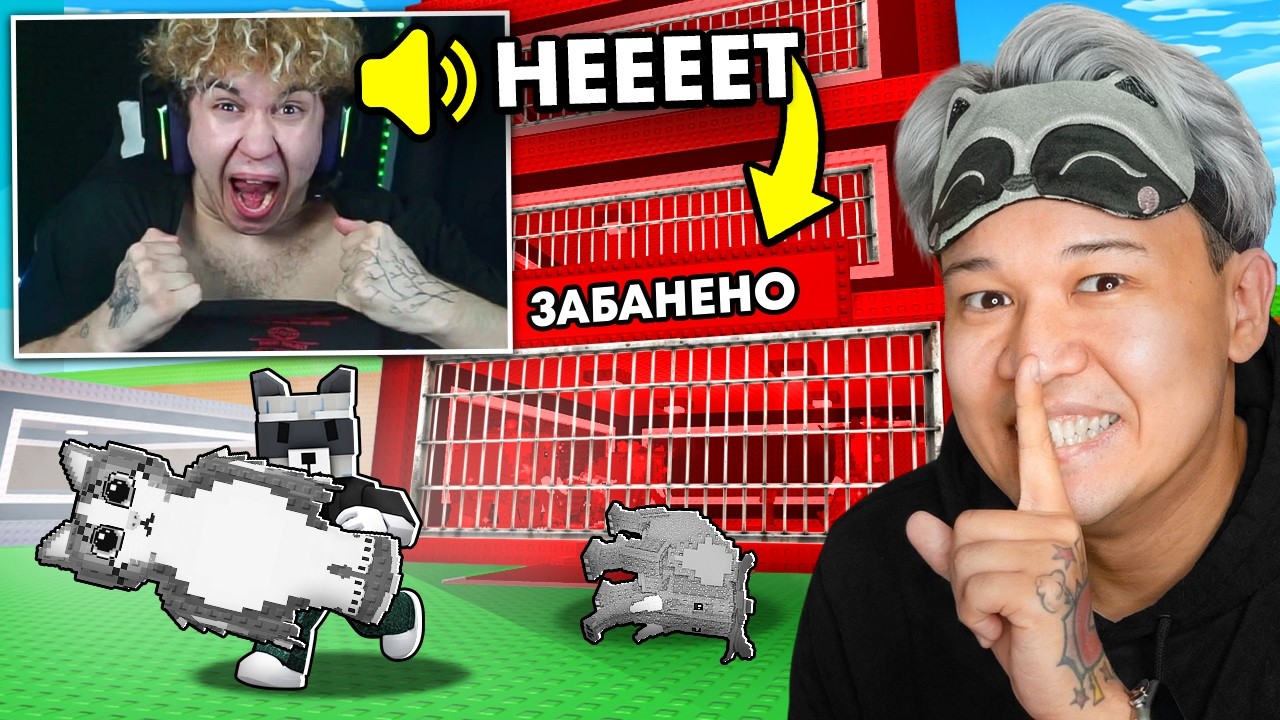 ПРИТВОРИЛСЯ ЧИТЕРОМ И ЗАТРОЛЛИЛ АГРО СТРИМЕРА OG БРЕЙНРОТОМ В УКРАДИ БРЕЙНРОТ РОБЛОКС