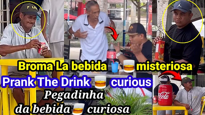 Broma la bebida🥤misteriosa / Pegadinha da bebida curiosa / Prank The Drink curious