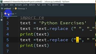 How to Rename Python file in PyCharm