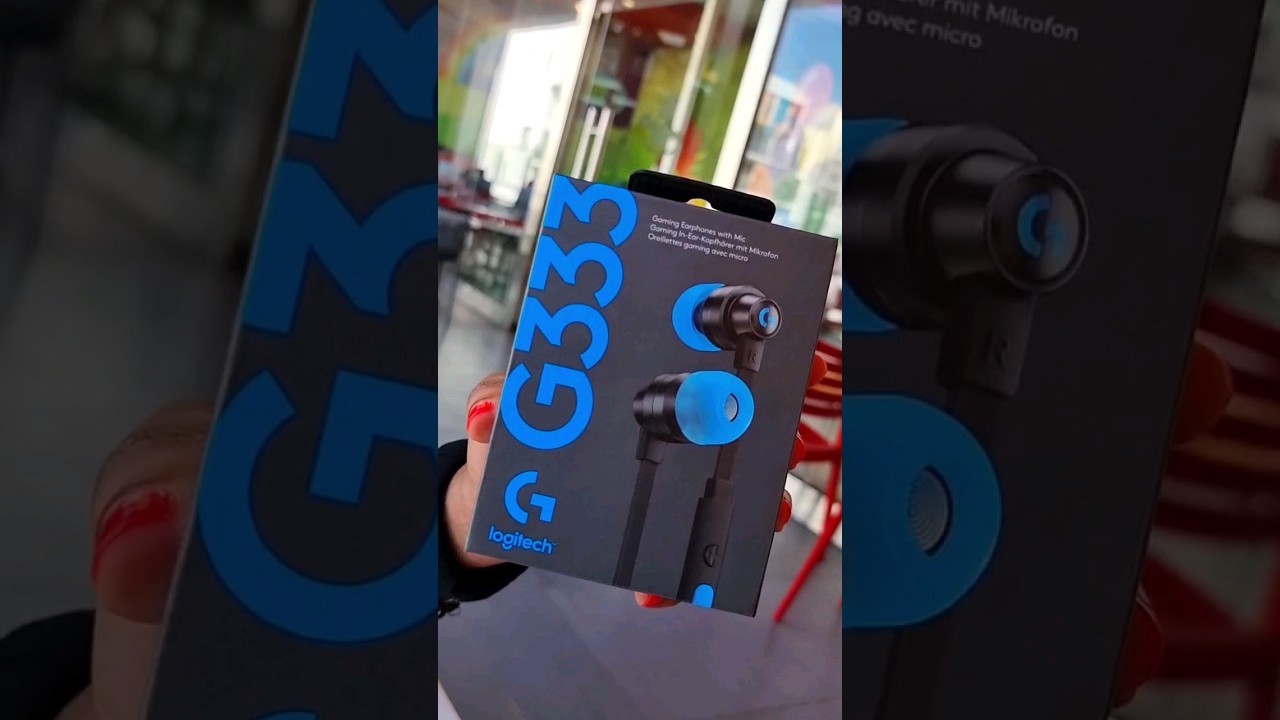 These Are Logitech G333 Wired Stereo in-Ear Gaming Earphones.