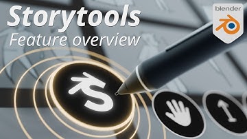 Storytools Blender Addon: Interactive tools for storyboarding - feature overview
