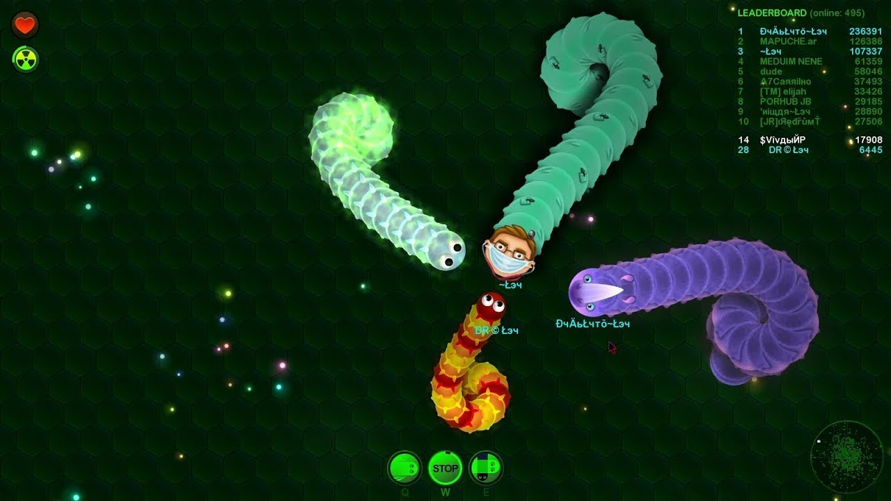 Wormax.io Headcuts/Bugs/Tricks Clan Ley!