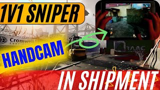 [6 FINGER'S IPAD HANDCAM] 1v1 SNIPER in SHIPMENT | Call of Duty Mobile GAMEPLAY |