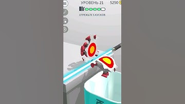 🐹Asmr Slicing Max All Levels Game Android iOS Gameplay Walkthrough #5 #Shorts