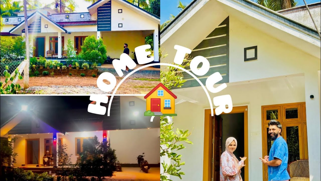 കെട്ടിയോന്റെ വീട്ടിലെ home tour🏠#longvideo