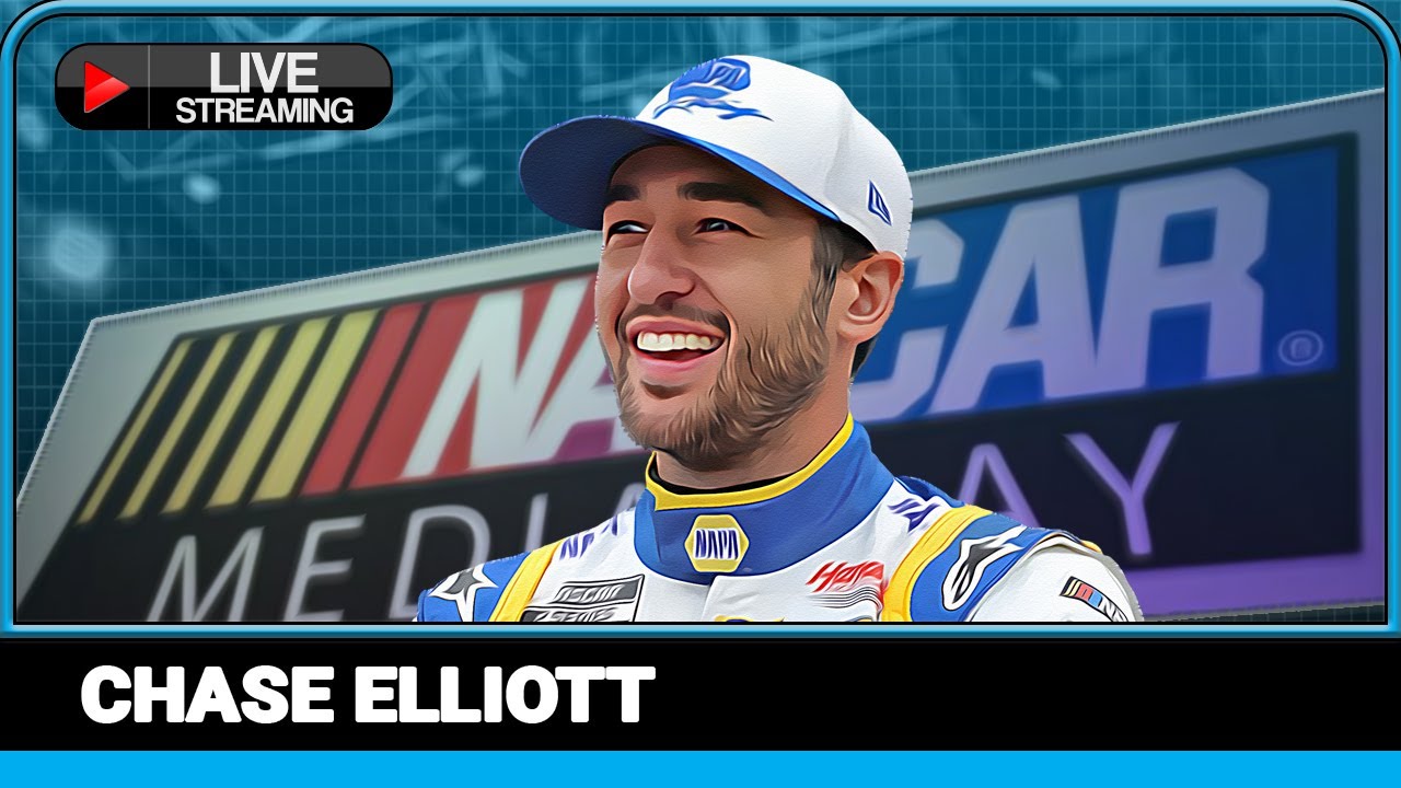 Chase Elliott Pre-Race North Wilkesboro Media || 2023 Nascar Highlights ...