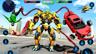 Octopus Robot Car Monster Truck Jet Transformation Game New Mega Robot Fight- Android Gameplay screenshot 1