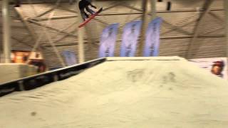 The UnKnown Rider - BS360 Mute 2 at Small kicker, SnowPlanet, Velsen-Zuid