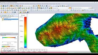 Global Mapper 27 0 Representando declividade com flechas