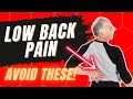 LOW BACK PAIN!! The Most PREVALENT Yet AVOIDABLE Cause (Screens, Cars And Beaches)