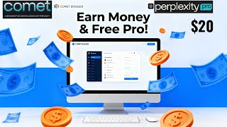 🔥 How to Earn Money & Sign Up with Perplexity Pro for FREE! 💰🚀| COMET Browser Tutorial