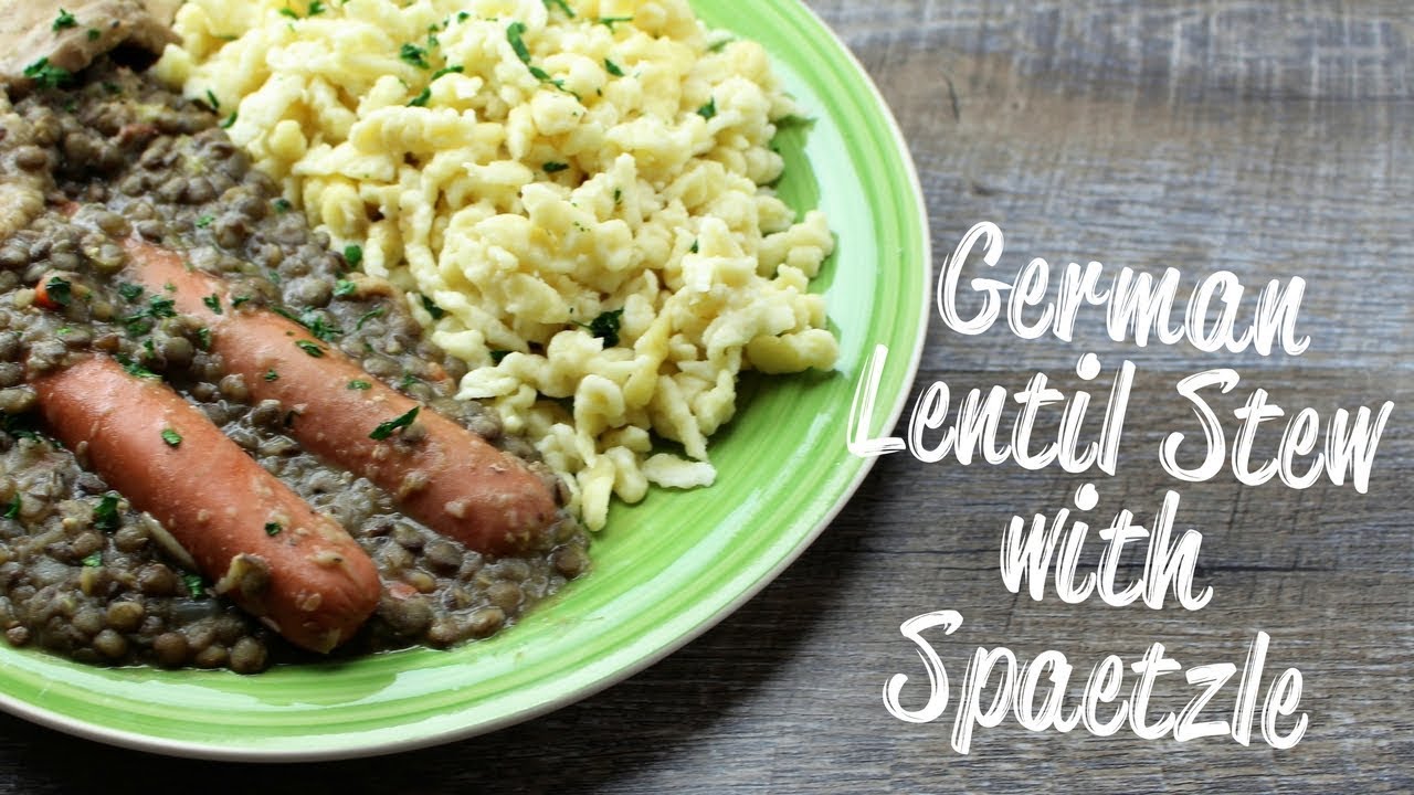 German Lentil Stew | German Recipes by All Tastes German