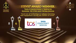 Tata Consultancy Services is a Stevie® Award Winner in the 2020 Stevie® Awards for Great Employers