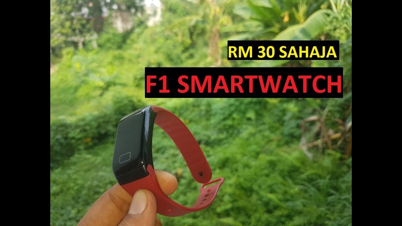 Unboxing dan Simple Review RM30 Punya Smartwatch!!! - F1 Smart Watch ...