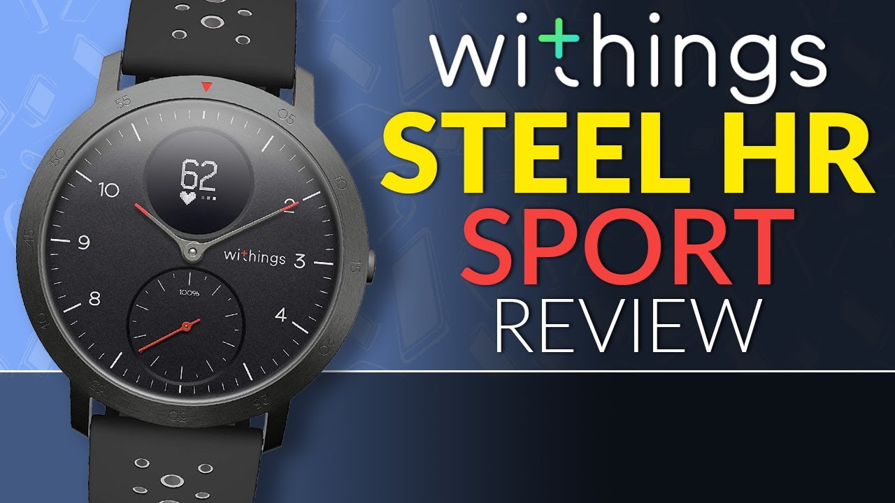 Withings Steel HR Sport Review | 25 Day Battery Life?!