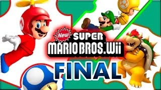 Final New Super Mario Bros.Wii + Hablando sobre la junta / Un adiós algo tenso xD