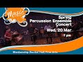 Spring percussion ensemble concert