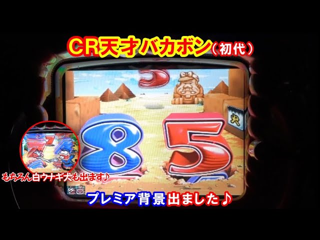 パチンコ実機】 CR天才バカボン プレミア背景・白ウナギ犬