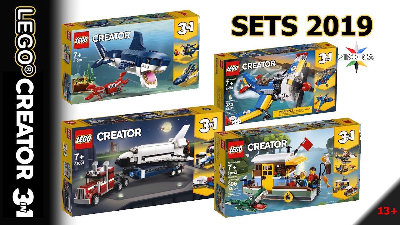 LEGO Creator 3in1 Winter Sets 2019 -