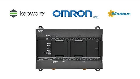 Kepserver to PLC Omron CP2E using Modbus and Fins TCP Communication
