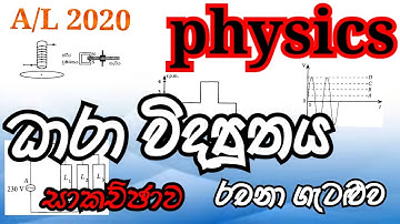 Physics |AL 2020| Current electricity| Essay problem| Complete discussion in Sinhala