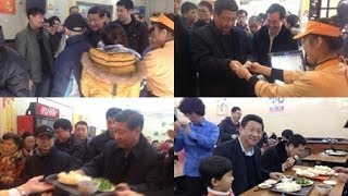 President Xi eats at roadside restaurant