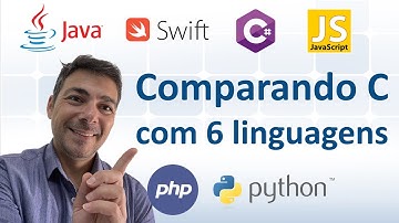 Comparando C com 6 linguagens