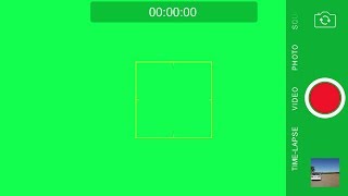 iPhone Video Recording Screen | FREE - Green Screen Stock Footage