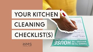 YOUR KITCHEN CLEANING CHECKLIST(S) by Home Made Simple 4,905 views 2 years ago 1 minute, 49 seconds