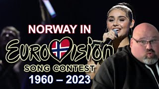 American Reacts to Norway in Eurovision Song Contest (1960-2023)..